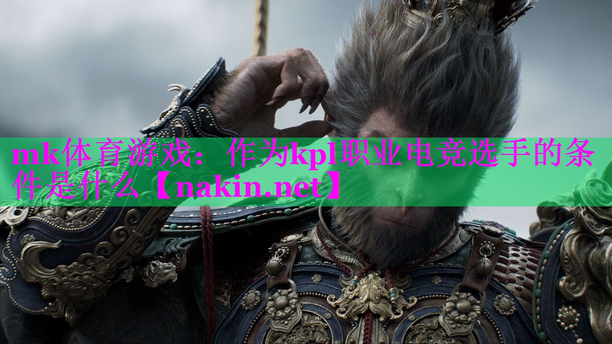 mk体育游戏：作为kpl职业电竞选手的条件是什么