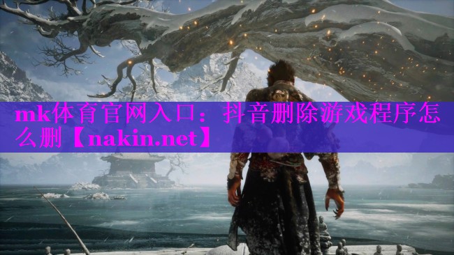 mk体育官网入口：抖音删除游戏程序怎么删